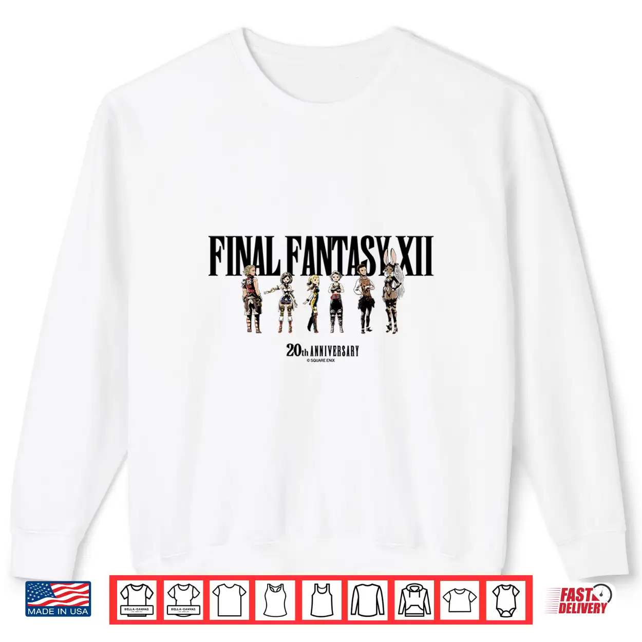Final Fantasy Annivasary Collection Ffxii Special Art Shirt Final Fantasy Annivasary Collection Ffxii Special Art Shirt
