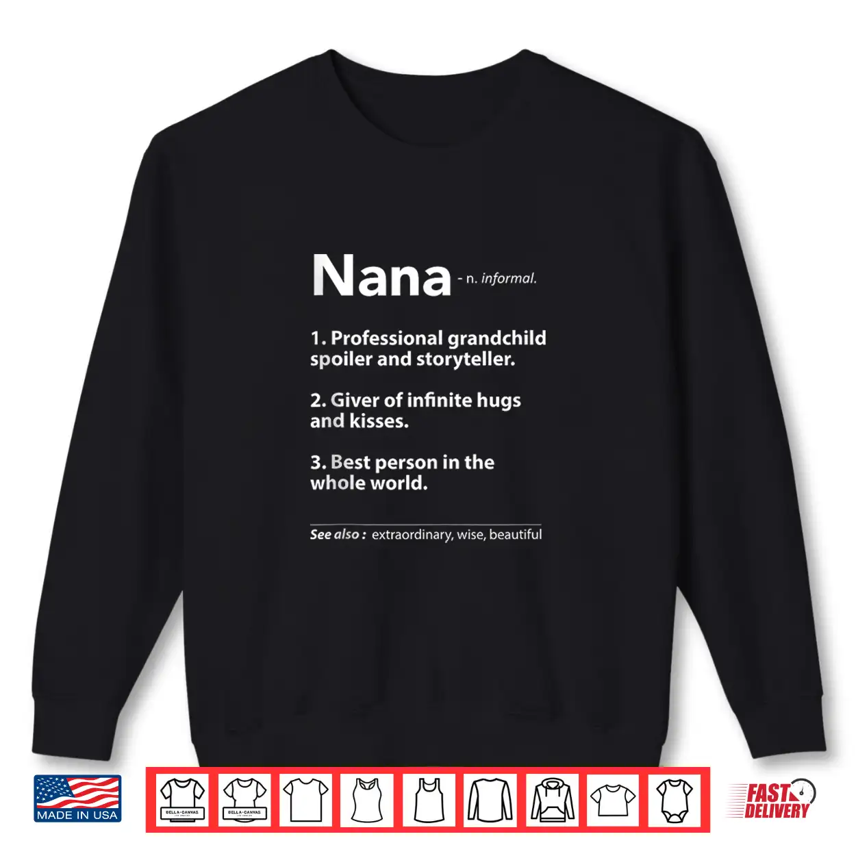 Funny Grandma Definition Grandmother Nana Special Women Shirt Funny Grandma Definition Grandmother Nana Special Women Shirt
