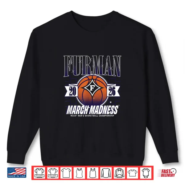 Furman Paladins Mbb 2026 March Madness Shirt 2 Sweatshirt Furman Paladins MBB 2026 March Madness Shirt