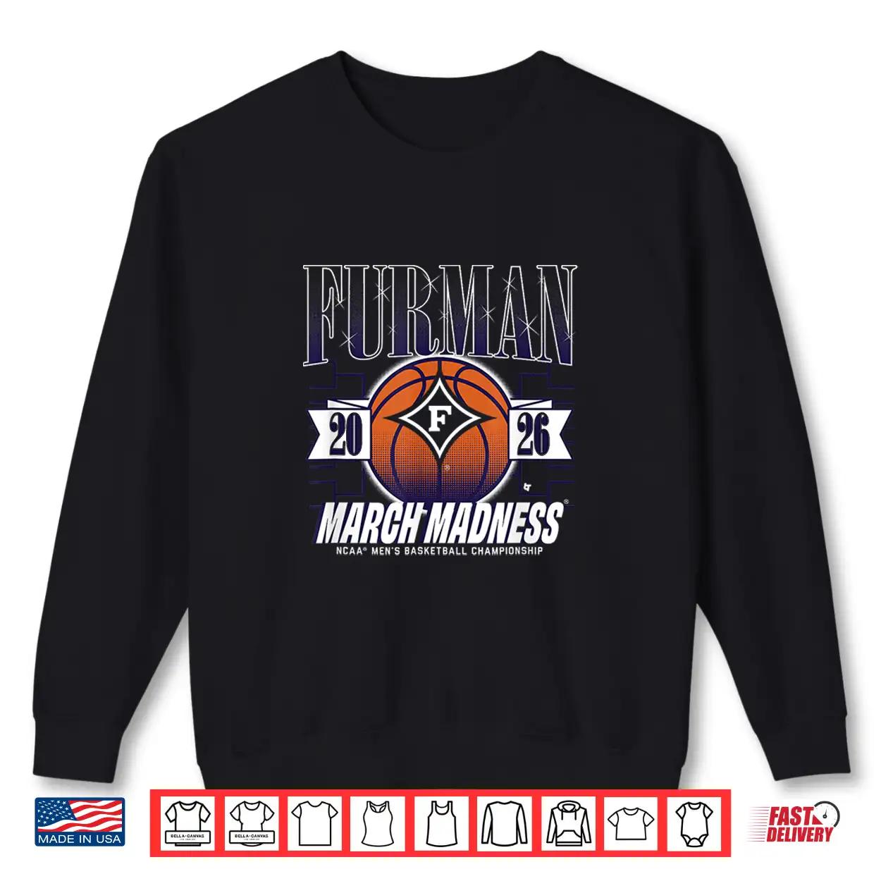 Furman Paladins Mbb 2026 March Madness Shirt Furman Paladins Mbb 2026 March Madness Shirt