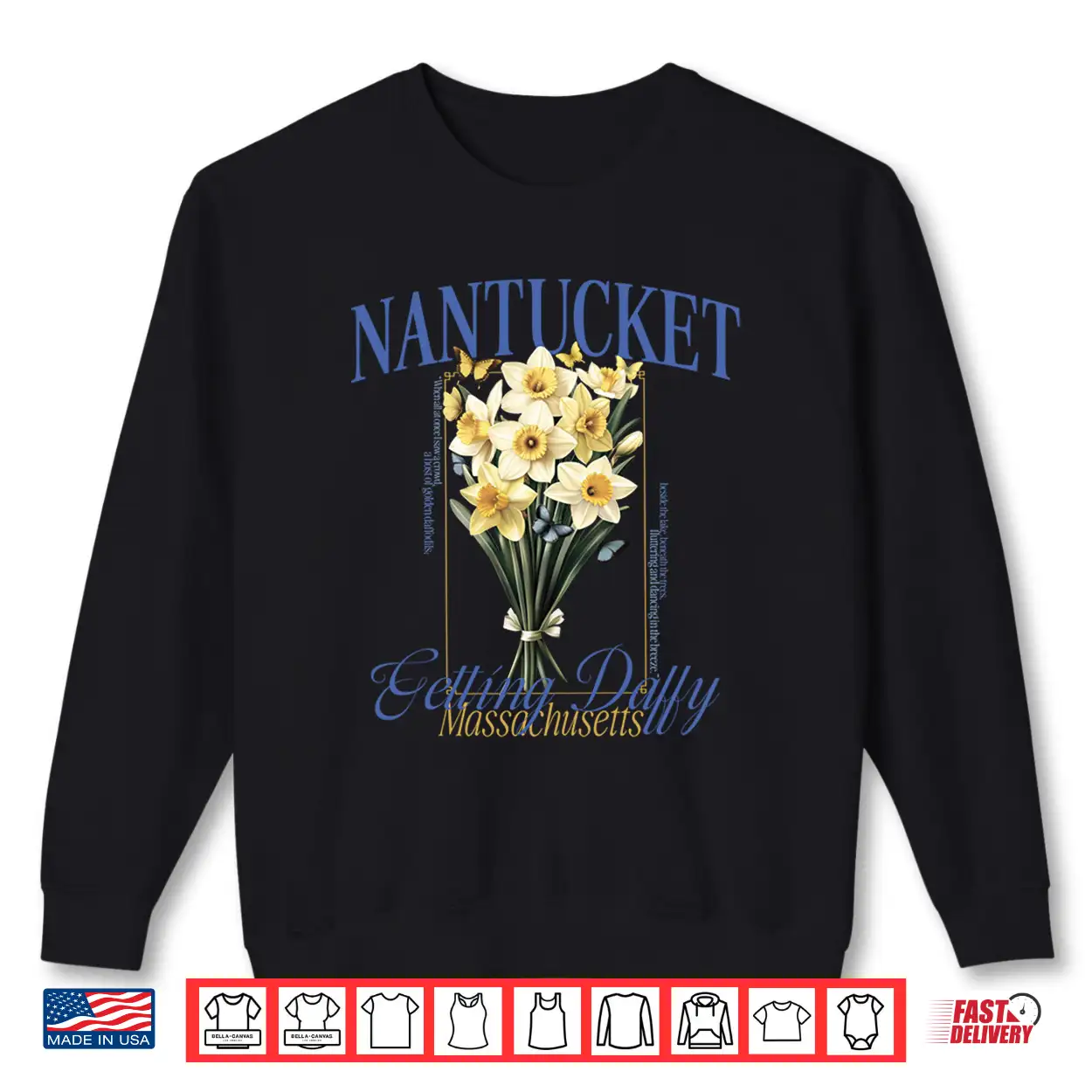 Getting Daffy Nantucket Daffodil Flower Florals Fest Shirt Getting Daffy Nantucket Daffodil Flower Florals Fest Shirt