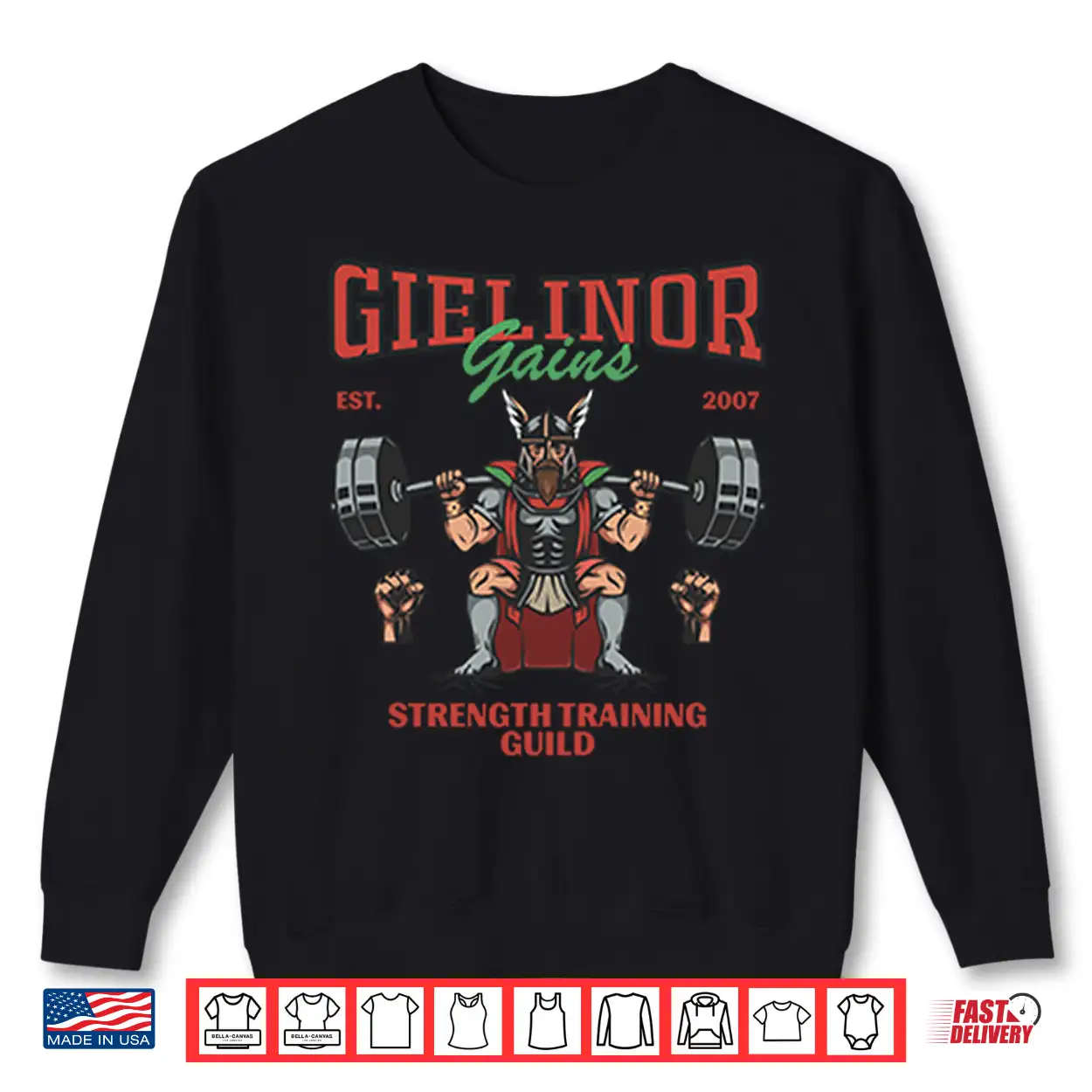 Gielinor Gains Strength Training Guild Runescape Shirt Gielinor Gains Strength Training Guild Runescape Shirt