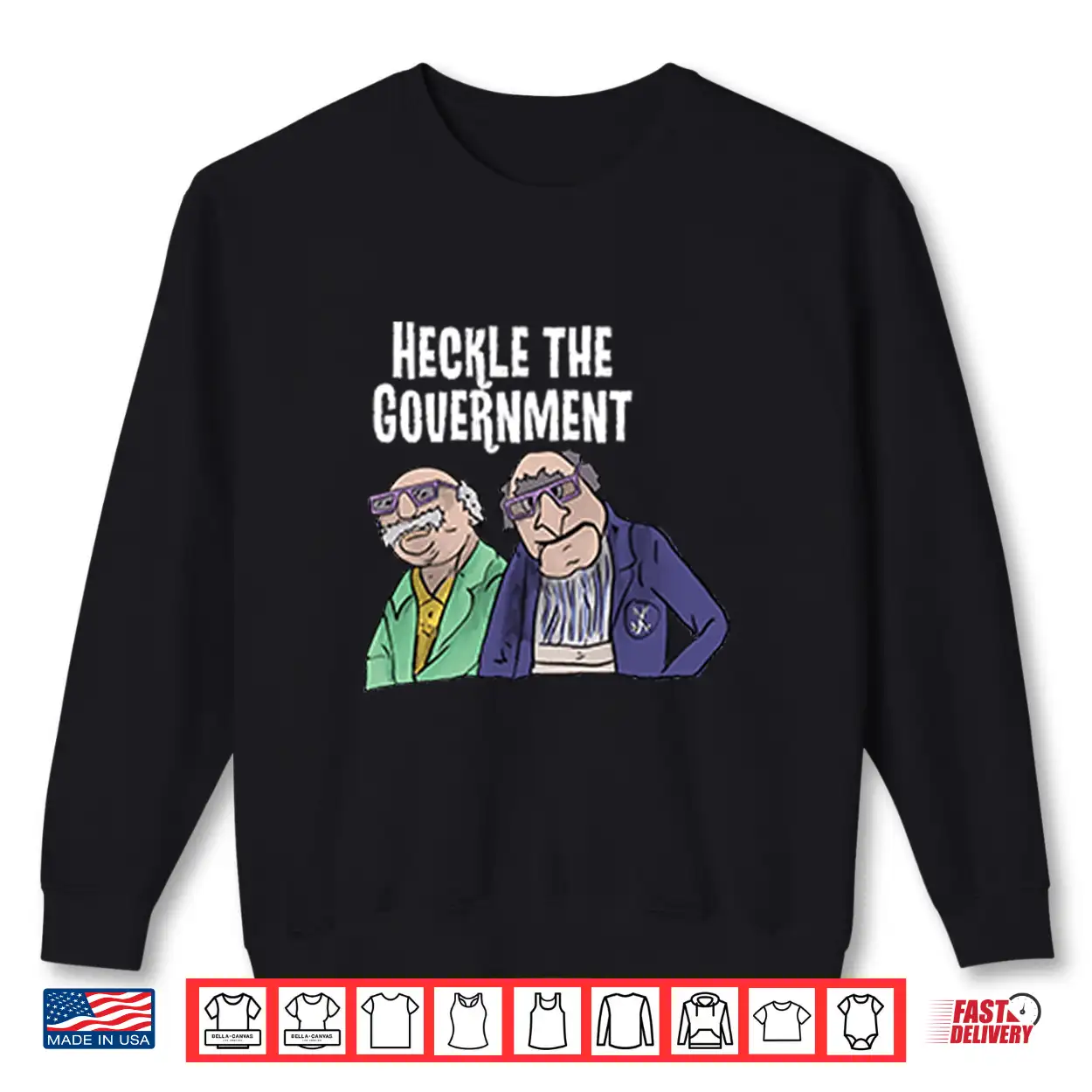 Heckle The Government Statler And Waldorf Shirt Heckle The Government Statler And Waldorf Shirt