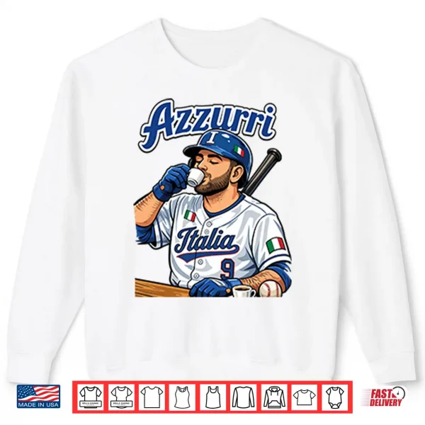 Sweatshirt Italia WBC Baseball Azzurri Vinnie Pasquantino Shirt