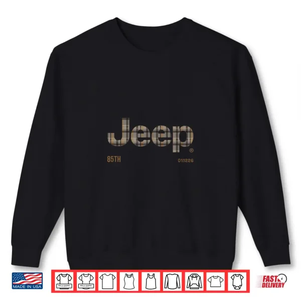 Sweatshirt Jeep 85th Anniversary Officially Licensed Shirt