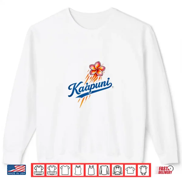 Ka'Apuni Orchid Fire Shirt 2 Sweatshirt Kaapuni Orchid Fire Shirt
