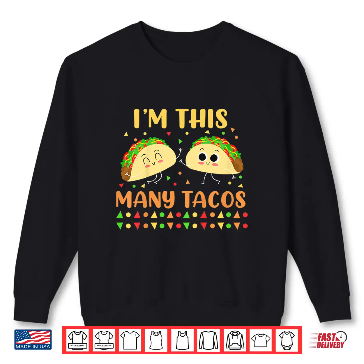 Kids I’M This Many Tacos Second Birthday Party Cinco De Mayo Shirt Kids I’M This Many Tacos Second Birthday Party Cinco De Mayo Shirt