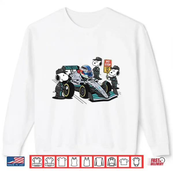 Sweatshirt Kimi Antonelli Snoopy Pit Crew F1 Shirt