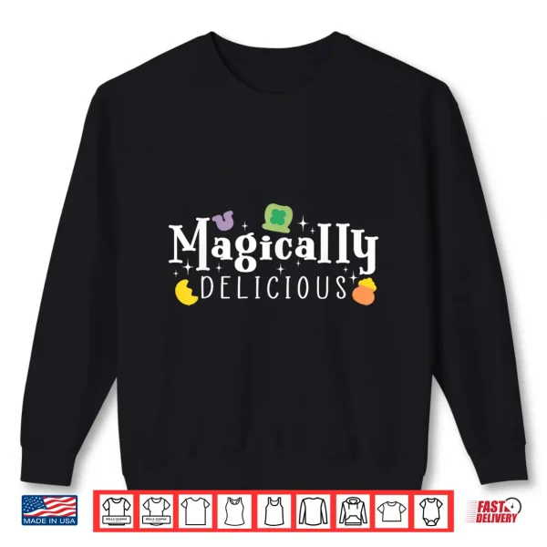 Sweatshirt Magically Delicious Lucky Charms Irish St Patricks Day Kids Shirt