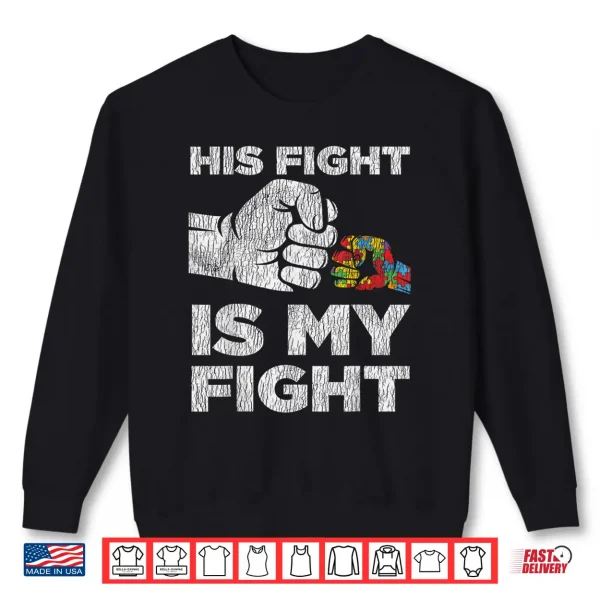 Mom Dad Parents Autism Awareness Autistic Support Shirt 2 Sweatshirt Mom Dad Parents Autism Awareness Autistic Support Shirt