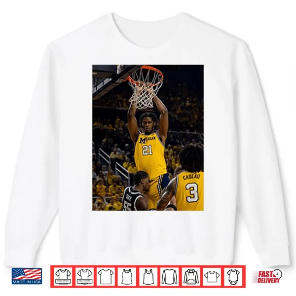 Morez Johnson Dunk Basketball Shirt 2 Sweatshirt Morez Johnson Dunk Basketball Shirt