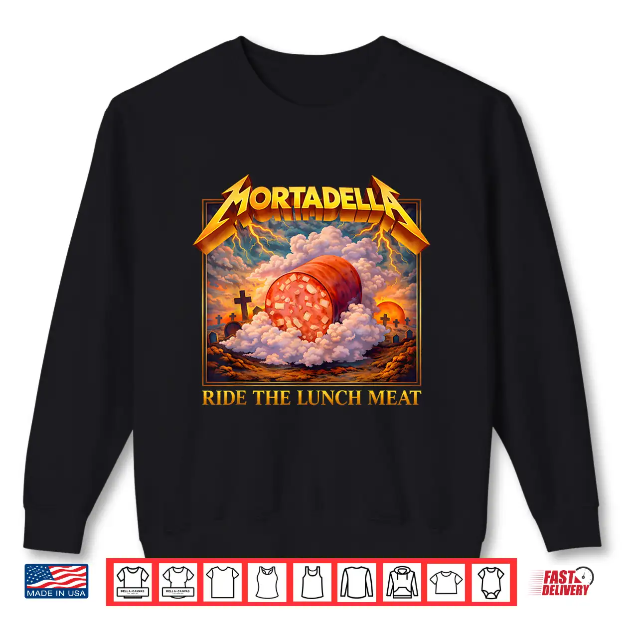 Mortadella Ride The Lunch Meat Italian Food Funny Tee Shirt Mortadella Ride The Lunch Meat Italian Food Funny Tee Shirt