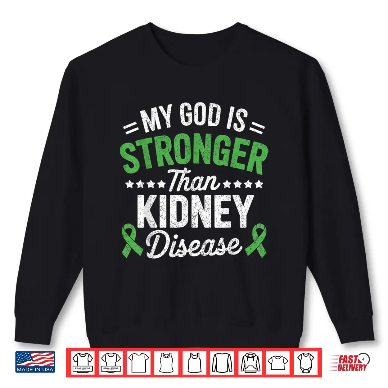 My God Is Stronger Than Kidney Disease Ckd Warrior Fighter Shirt My God Is Stronger Than Kidney Disease Ckd Warrior Fighter Shirt