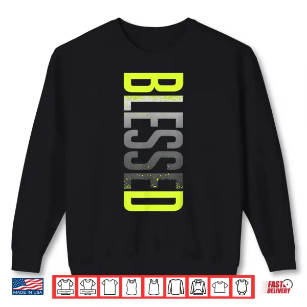 Neon Yellow Black Cool Grey Graphic Match Shirt 2 Sweatshirt Neon Yellow Black Cool Grey Graphic Match Shirt