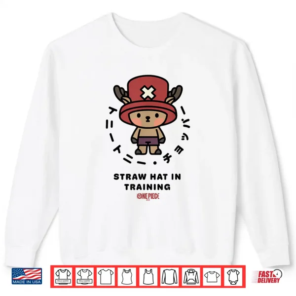 Sweatshirt Netflix One Piece Straw Hat in Training Officially Licensed Shirt