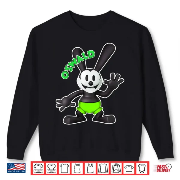 Oswald Rabbit Vintage Cartoon Nineteen Twenty Seven Shirt 2 Sweatshirt Oswald Rabbit Vintage Cartoon Nineteen Twenty Seven Shirt