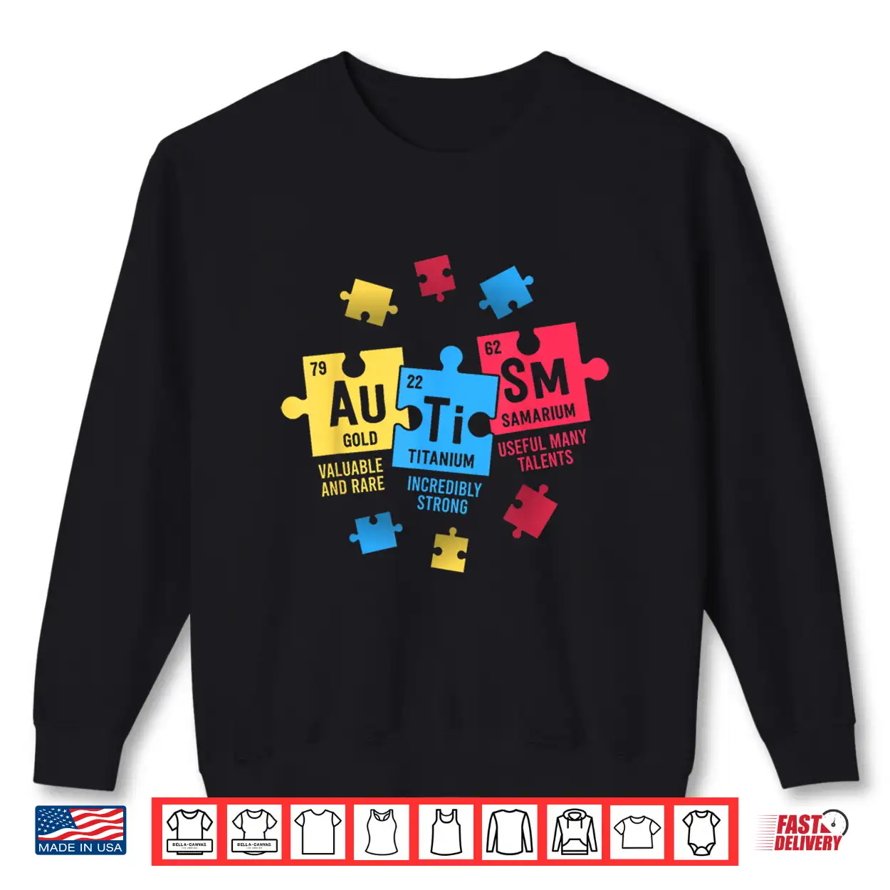 Periodic Table Elements Asd Autism Awareness Professional Shirt Periodic Table Elements Asd Autism Awareness Professional Shirt