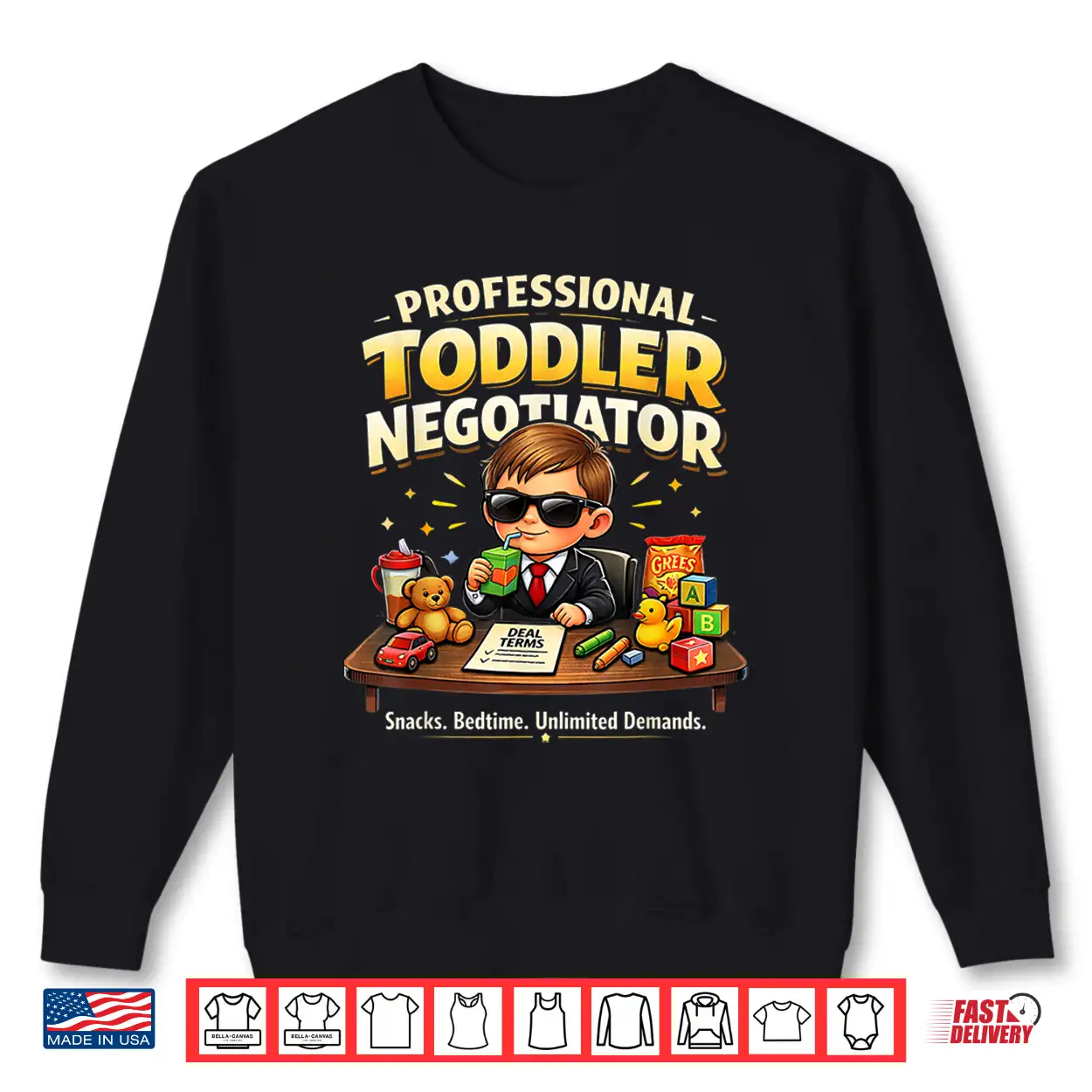 Professional Toddler Negotiator Shirt Professional Toddler Negotiator Shirt
