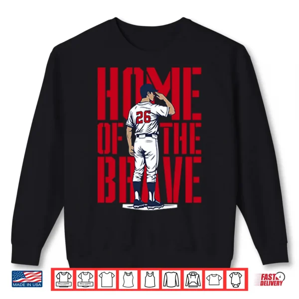 Raisel Iglesias Home Of The Brave Shirt 2 Sweatshirt Raisel Iglesias Home Of The Brave Shirt