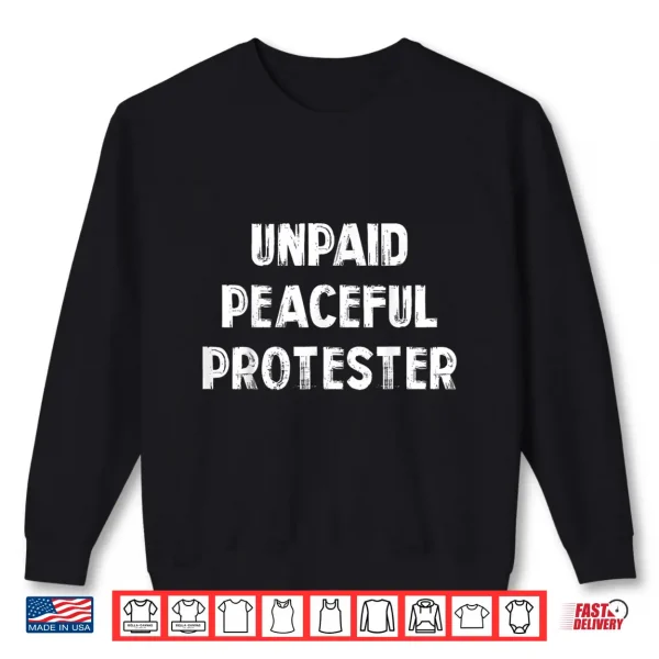 Sweatshirt Retro Freedom Civil Liberty Meme Professional Statement Shirt