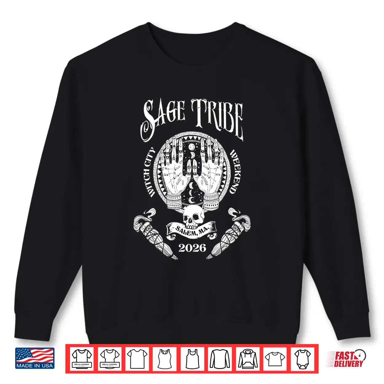 Sage Tribe Witch City Weekend Professional Graphic Shirt Sage Tribe Witch City Weekend Professional Graphic Shirt