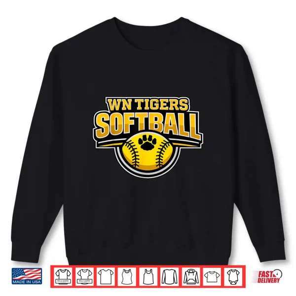 Softball Tigers Shirt 2 Sweatshirt Softball Tigers Shirt