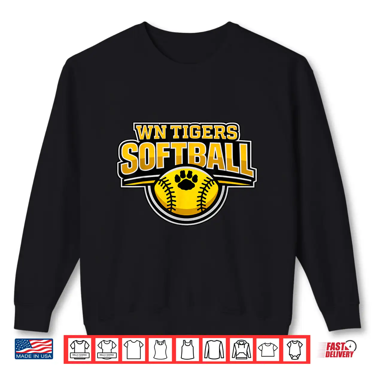 Softball Tigers Shirt Softball Tigers Shirt