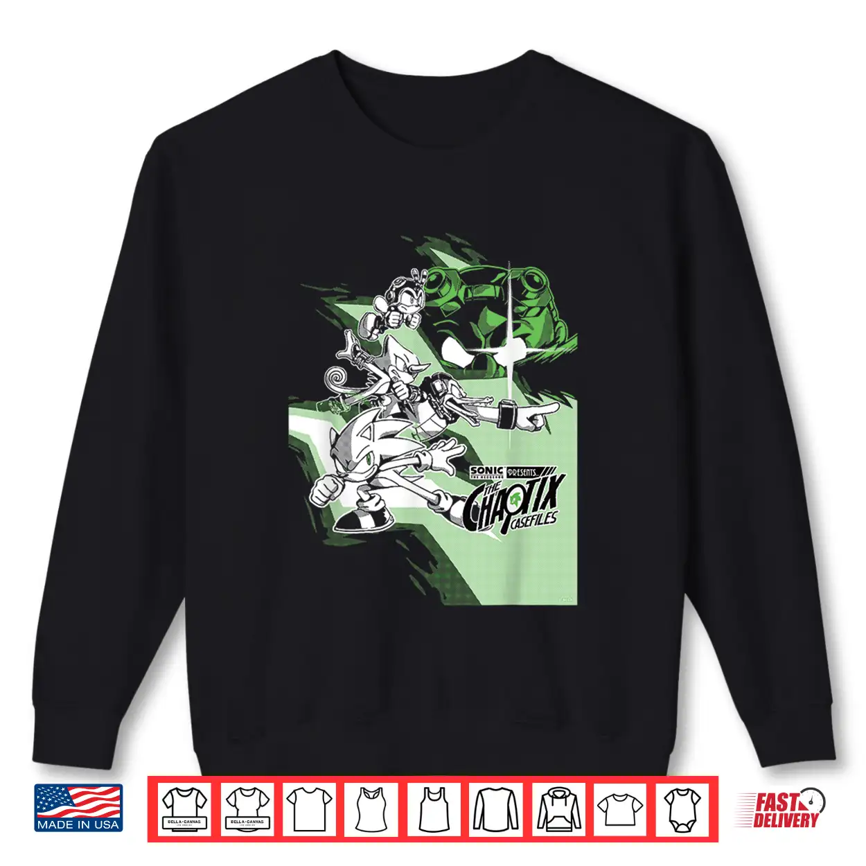 Sonic The Hedgehog Chaotix Casefiles Episode 7 Shirt Sonic The Hedgehog Chaotix Casefiles Episode 7 Shirt