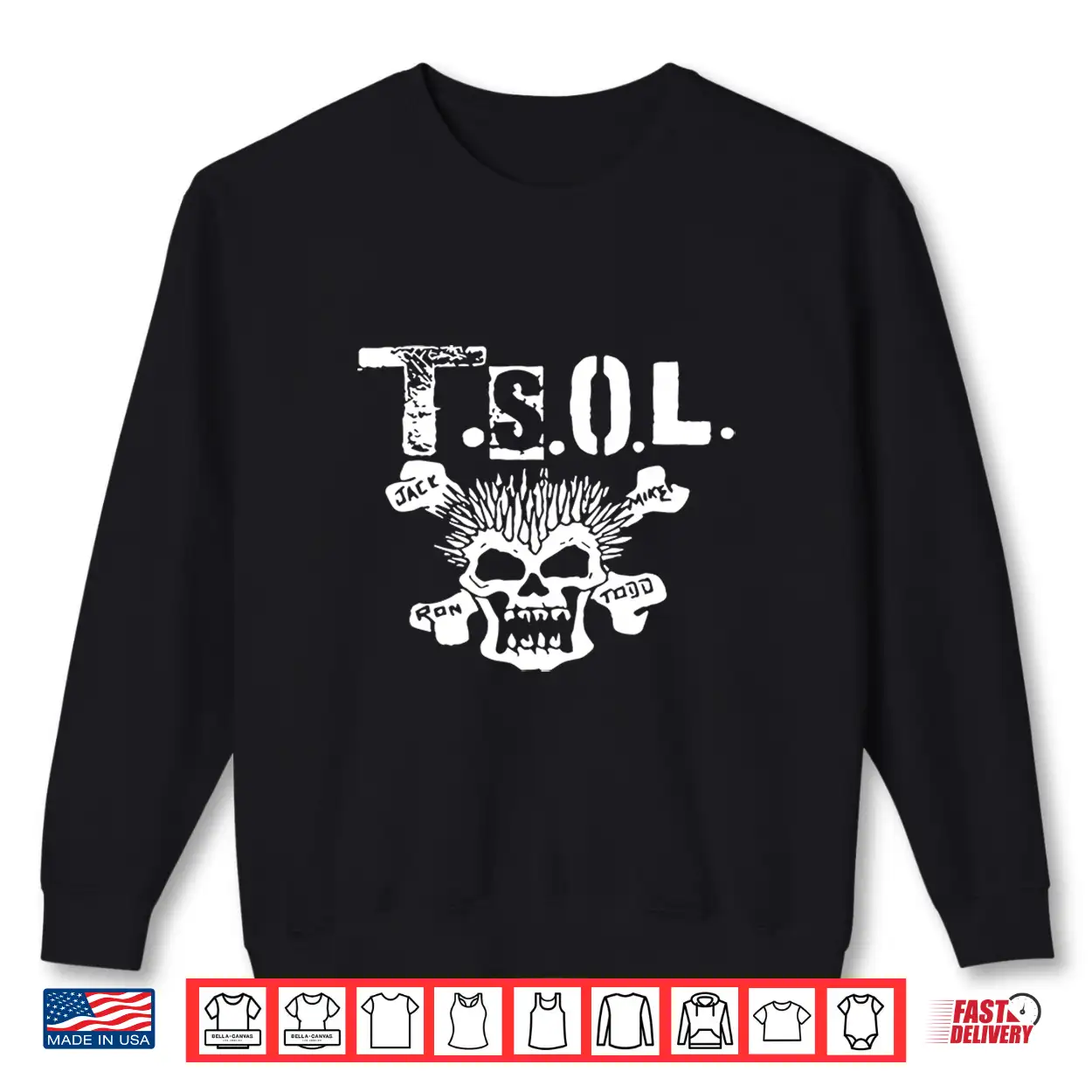 T.S.O.L. Band Shirt T.S.O.L. Band Shirt