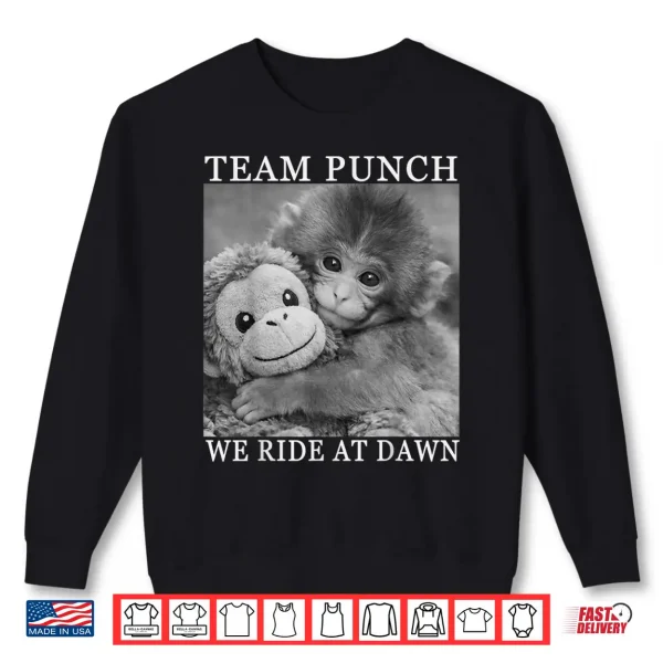 Sweatshirt Team Monkey Punch Shirt