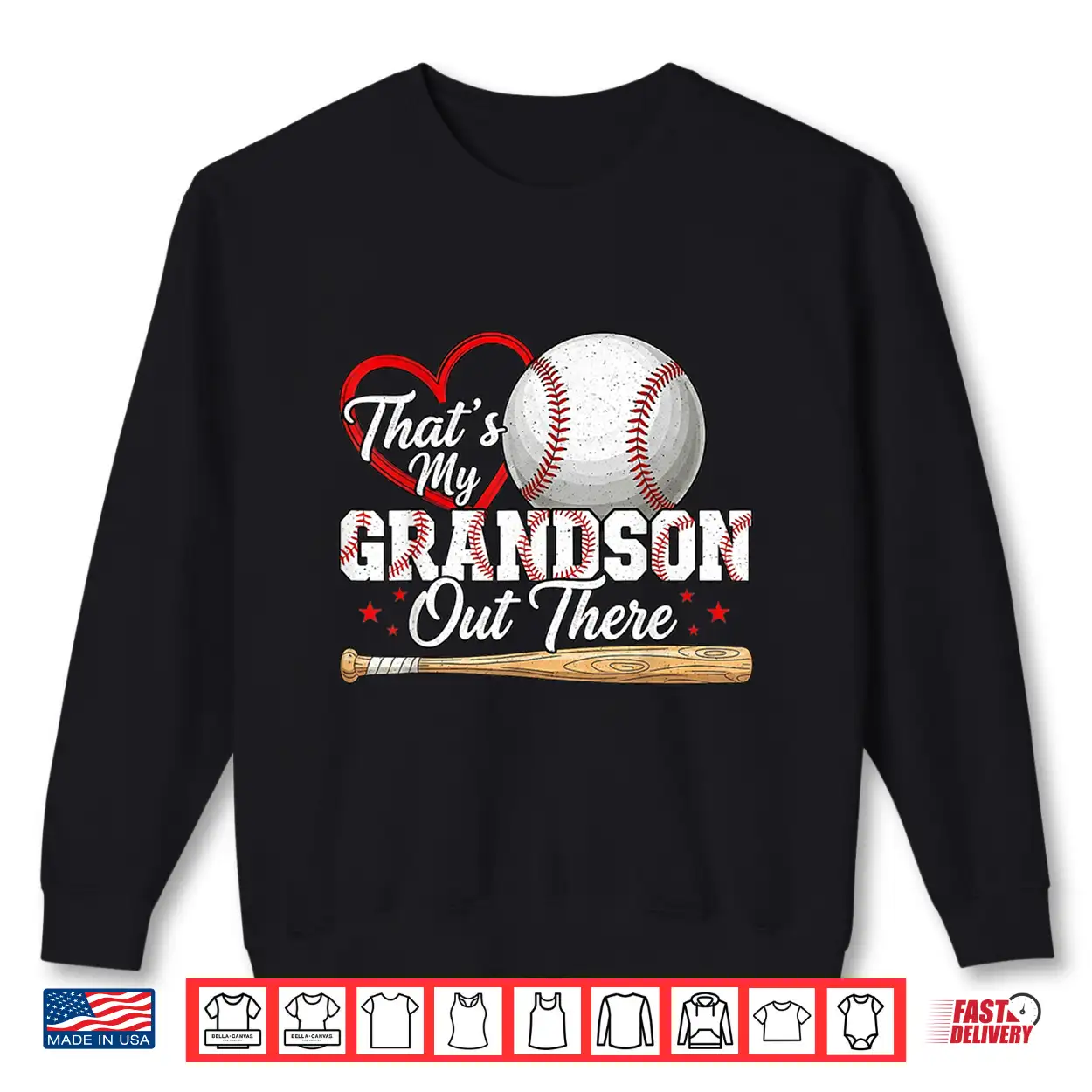 Thats My Grandson Out There Women Baseball Grandma Shirt Thats My Grandson Out There Women Baseball Grandma Shirt