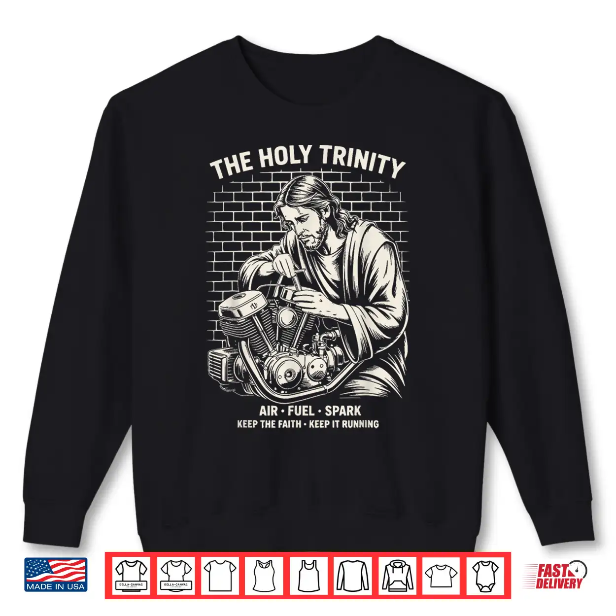 The Holy Trinity Air Fuel Spark Shirt The Holy Trinity Air Fuel Spark Shirt
