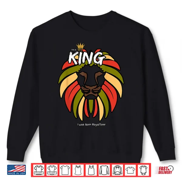 Sweatshirt The King Professional Minimalist Modern Graphic Identity Shirt