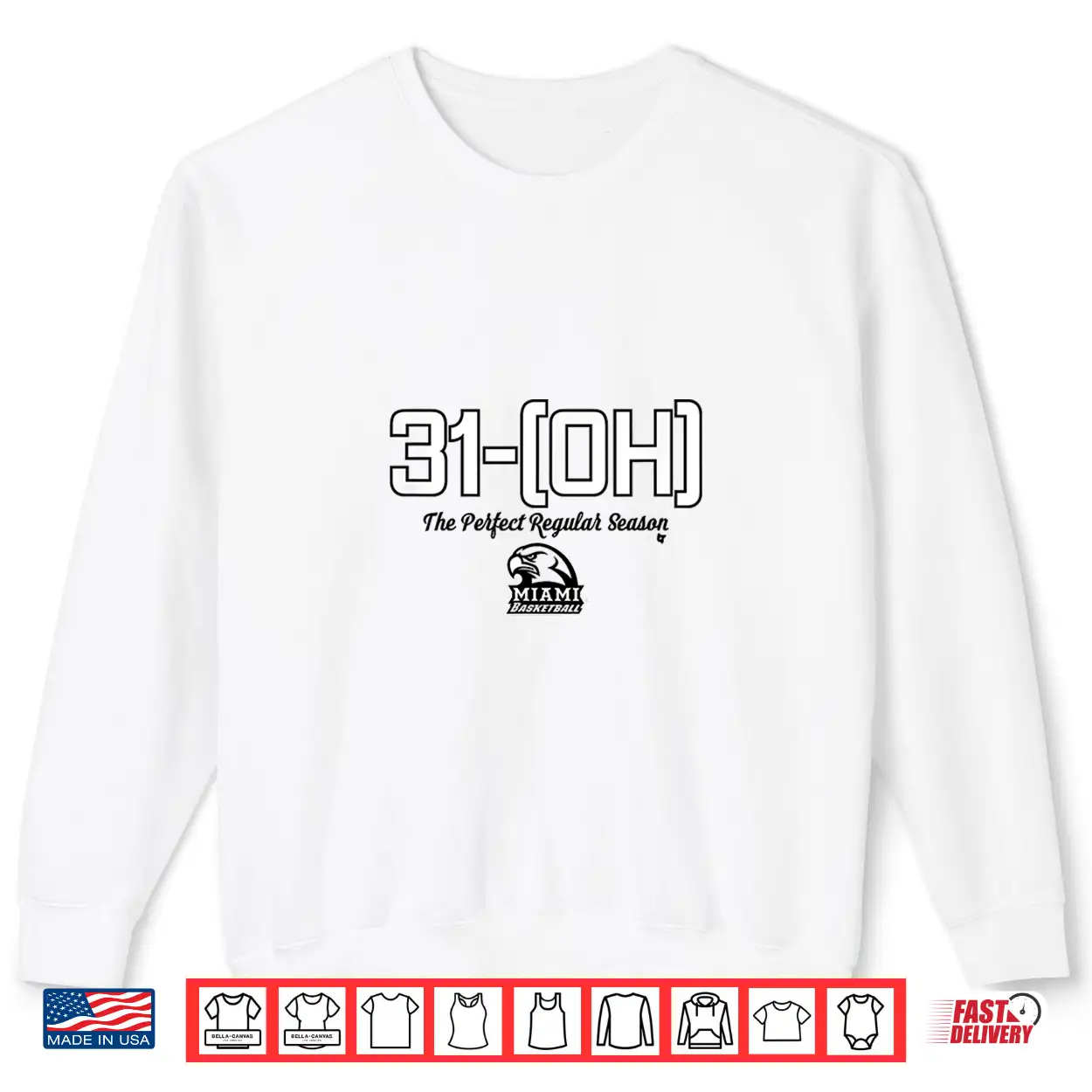 The Perfect Season Miami (Oh) Redhawks Basketball Shirt The Perfect Season Miami (Oh) Redhawks Basketball Shirt