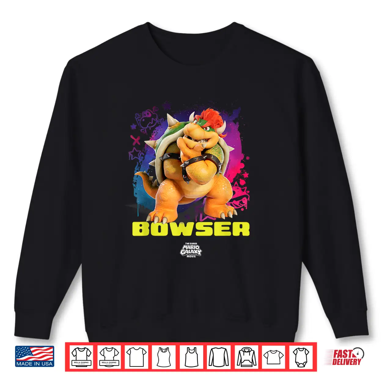 The Super Mario Galaxy Movie Cool Bowser Shirt The Super Mario Galaxy Movie Cool Bowser Shirt