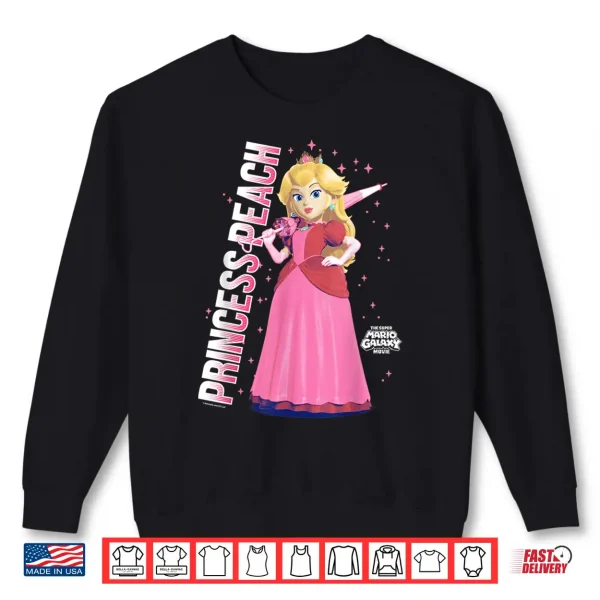 Sweatshirt The Super Mario Galaxy Movie Galatic Princess Peach Shirt