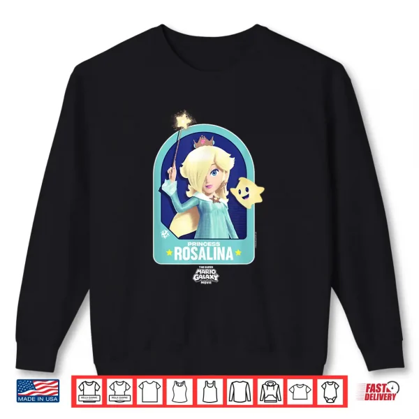 Sweatshirt The Super Mario Galaxy Movie Princess Rosalina Wand Ready Shirt