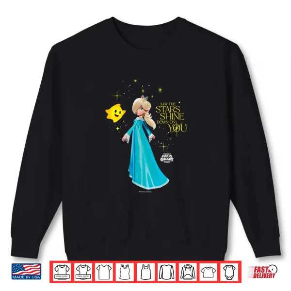 Sweatshirt The Super Mario Galaxy Movie Rosalina Star Shine Shirt