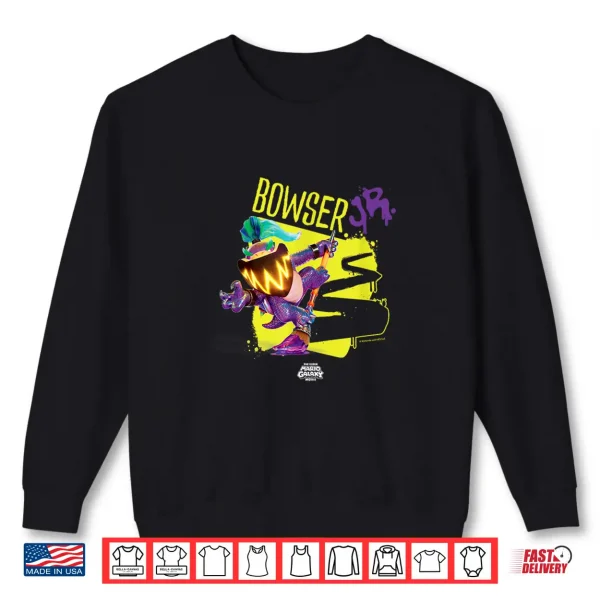 The Super Mario Galaxy Movie Wonder Bowser Jr. Power Shirt 2 Sweatshirt The Super Mario Galaxy Movie Wonder Bowser Jr. Power Shirt