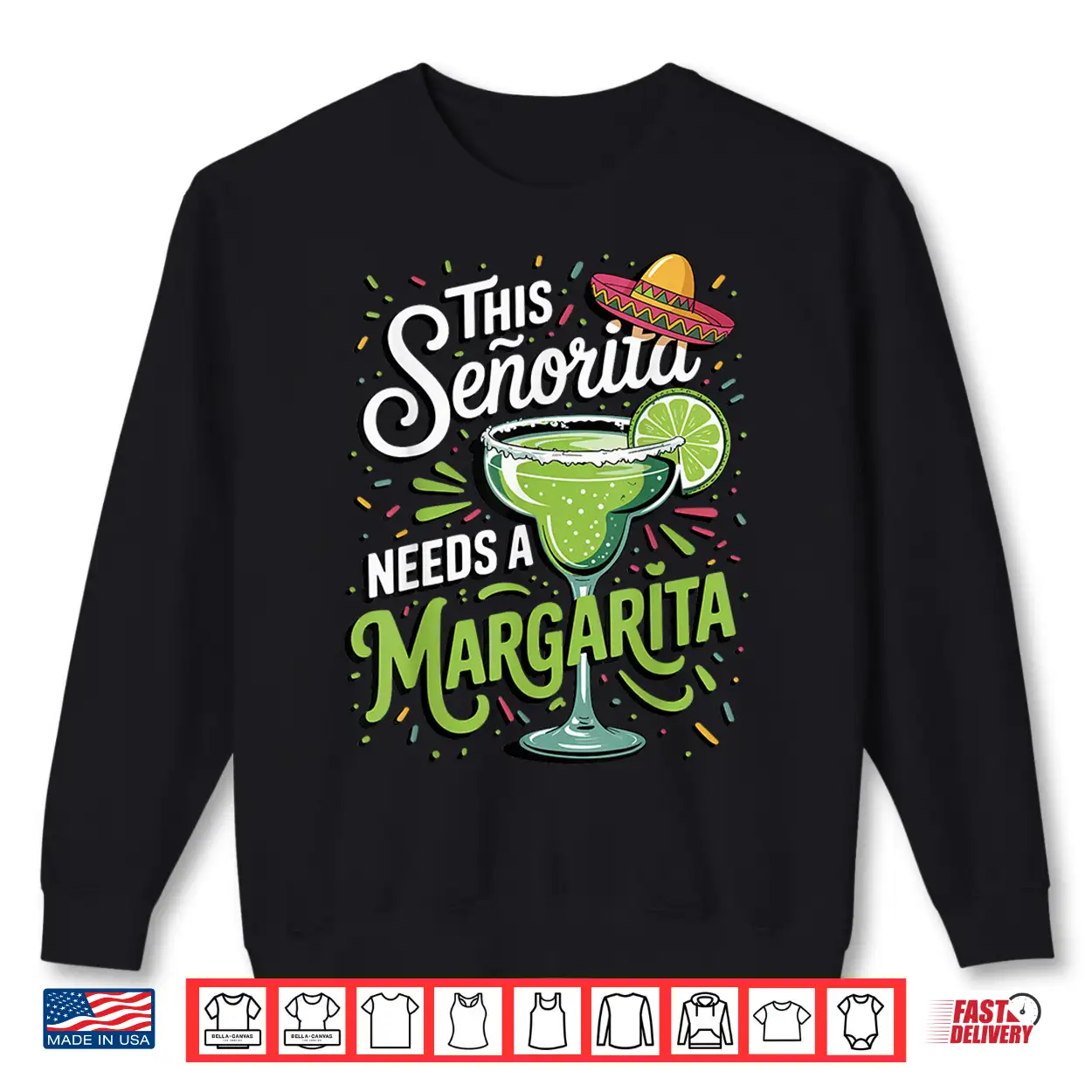 This Senorita Needs A Margarita Shirt This Senorita Needs A Margarita Shirt