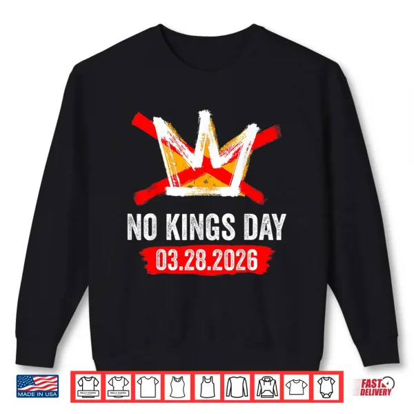 Sweatshirt Vintage No King Men Women Shirt