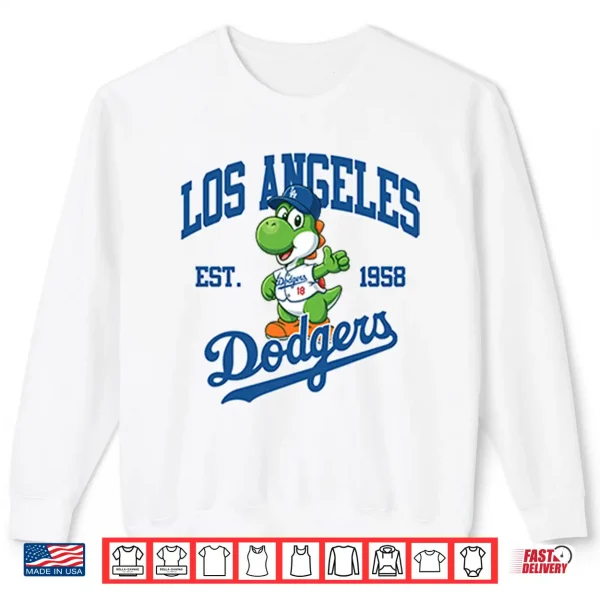 Sweatshirt Yamamoto Yoshinobu Los Angeles Dodgers Est 1958 Shirt