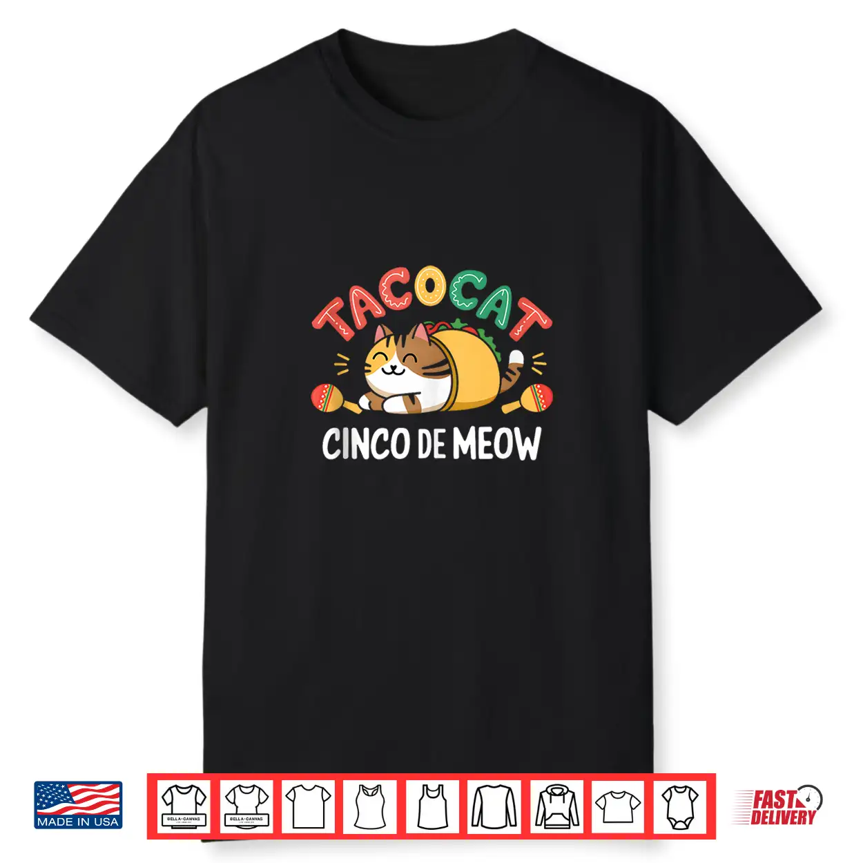 Taco Cat Boy Cinco De Meow Mexican Cinco De Mayo Cat Lovers Shirt Taco Cat Boy Cinco De Meow Mexican Cinco De Mayo Cat Lovers Shirt