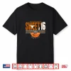 Texas Longhorns Sweet 16 2026 Women’S March Madness Black Shirt