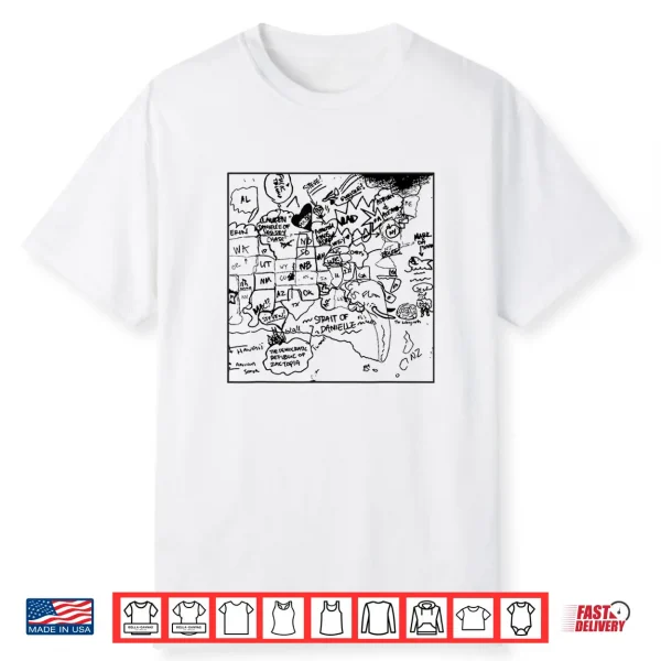The Completely Accurate Map Of America Shirt
