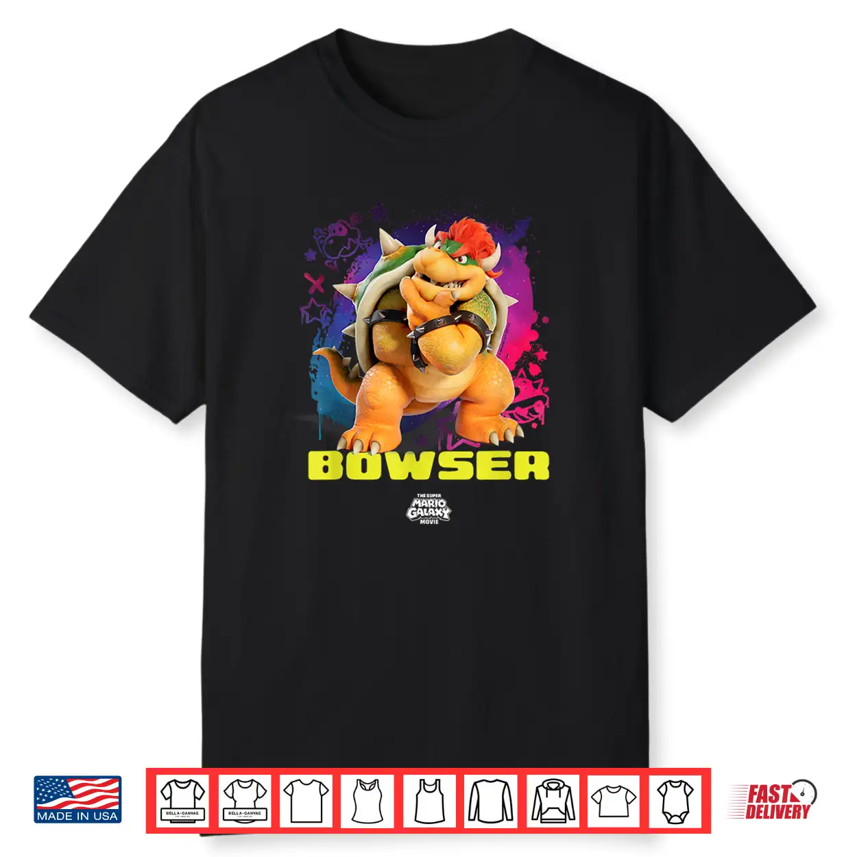 The Super Mario Galaxy Movie Cool Bowser Shirt The Super Mario Galaxy Movie Cool Bowser Shirt
