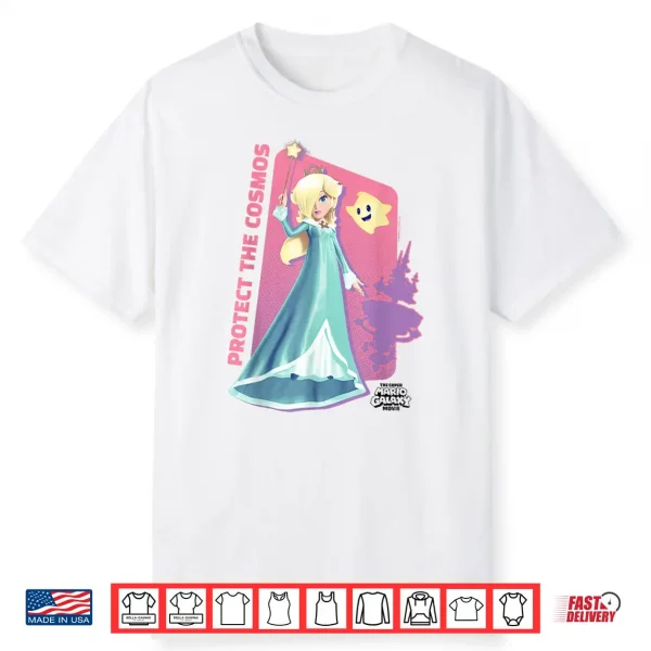 The Super Mario Galaxy Movie Rosalina Cosmos Wand Shirt