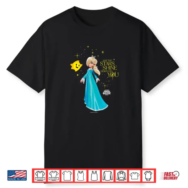 The Super Mario Galaxy Movie Rosalina Star Shine Shirt