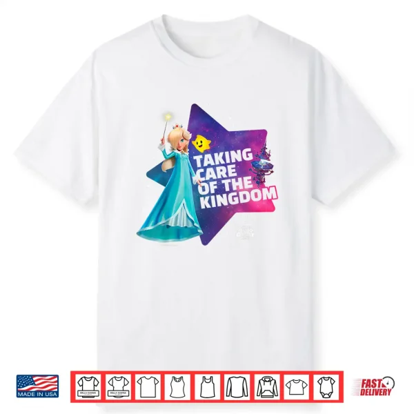 The Super Mario Galaxy Movie Rosalina Taking Care Shirt