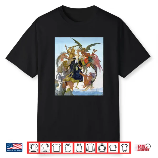 Torment Of Saint Anthony Painting By Michelangelo 1488 Shirt